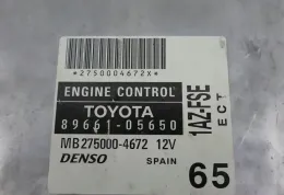 8966105650 блок управления ECU Toyota Avensis T250 2004