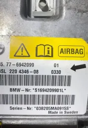 03B205MA0915S блок управління AirBag (SRS) BMW 5 E60 E61 2003