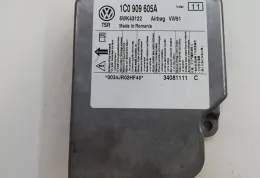34081111 блок управления AirBag (SRS) Volkswagen Transporter - Caravelle T5 2006