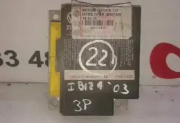 SW003HW004 блок управління AirBag (SRS) Seat Ibiza III (6L) 2002 - фото