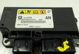 AS0702E000123516 блок управления AirBag (SRS) Opel Antara 2012