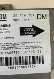 DMS01809735 блок управления AirBag (SRS) Opel Zafira A 2001
