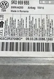 003C2R370580 блок управления AirBag (SRS) Volkswagen Golf VI 2010