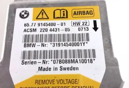 A3198A342252U176 блок управління AirBag (SRS) BMW 5 E60 E61 2007