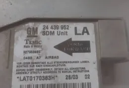 LAT0170383H блок управления AirBag (SRS) Opel Corsa C 2004