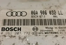 Блок управления ECU 06A906032LL ecu audi a3 1.8 t 0261207772