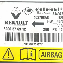 8200576912 блок управления AirBag (SRS) Dacia Logan I 2004