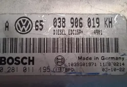 281011195 блок управления ECU Volkswagen Golf IV 1998