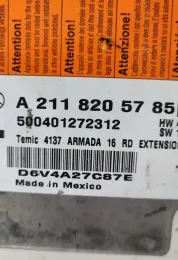 500401272312 блок управління AirBag (SRS) Mercedes-Benz E W211 2004