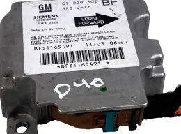 BFS1165491 блок управління AirBag (SRS) Opel Astra G 2000