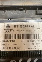 4F1820043AK блок управления кондиционера Audi A6 S6 C6 4F 2009