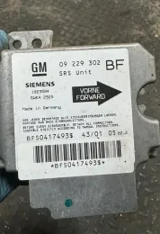 BFS0417493S блок управління AirBag (SRS) Opel Astra H 2005