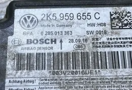2K5959655C блок управления AirBag (SRS) Volkswagen Caddy 2015