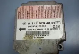 500504120598 блок управління AirBag (SRS) Mercedes-Benz E W211 2005