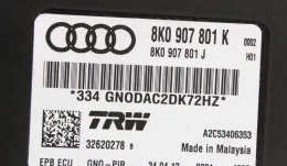 8K0907801K блок ручника (стояночного гальма) Audi A5 Sportback 8TA 2012 р.в.