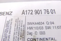 1729017601 блок управління AirBag (SRS) Mercedes-Benz SLK R172 2011