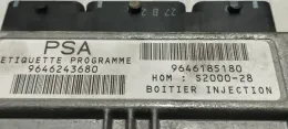 9646243680 блок управления ECU Peugeot 307 2002