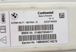 316807634017 блок управління AirBag (SRS) BMW 5 F10 F11 2011