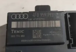 4F0959793 блок управління дверей Audi A6 S6 C6 4F 2006 р.в. - фото