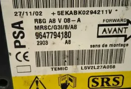 48812 блок управління AirBag (SRS) Citroen C3 2002