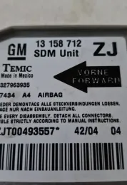 ZJT00493557 блок управління AirBag (SRS) Opel Meriva A 2005