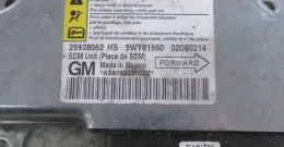 5WY81560 блок управления AirBag (SRS) Chevrolet HHR 2007