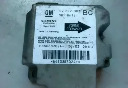 BGS0887024 блок управления AirBag (SRS) Opel Astra G 2001