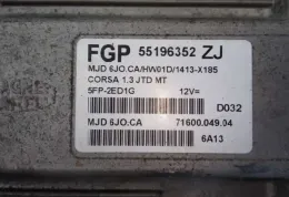 5FP2ED1G блок управління ECU Opel Corsa C 2003