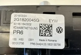 00130756 блок управления климат-контроля Volkswagen Polo VI AW 2021