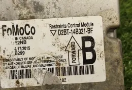 D2BT14B321BF AirBag (SRS) control unit Ford Fiesta 2015