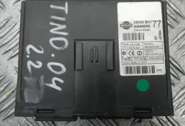 28550BN777 блок управління Nissan Almera N16 2003 - фото