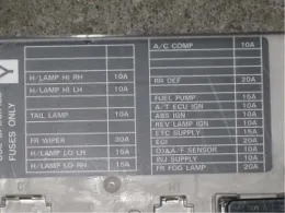 1N03188A0 блок предохранителей Mazda Familia