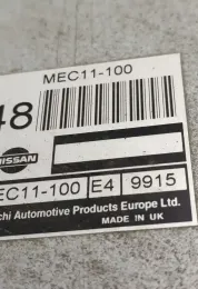 MEC110E49915 блок управления ECU Nissan Primera 2000