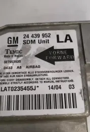 LAT0235455J блок управления AirBag (SRS) Opel Corsa C