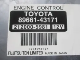 8966143171 блок управления двигателем Toyota