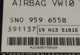 391137 блок управления AirBag (SRS) Volkswagen Tiguan 2009