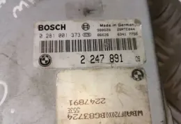 Блок управления двигателем 2247891 bmw e39 2.5 ben