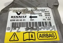 2840211500 блок управления AirBag (SRS) Renault Kangoo II 2008