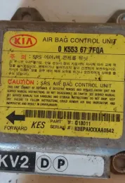 0K55677F0A блок управления AirBag (SRS) KIA Carnival 2004