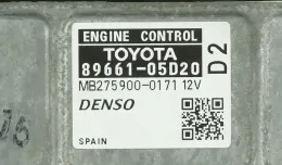 8966105D20 блок управления ECU Toyota Avensis T270 2009