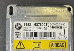 6876001 блок управління AirBag (SRS) BMW X3 F25 2015