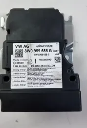 8W0959655G блок управління AirBag (SRS) Audi A4 S4 B9 2018