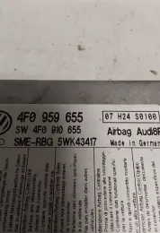 07H24S0100 блок управління AirBag (SRS) Audi A6 S6 C6 4F 2005