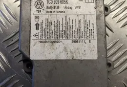 1CO909605K блок управління AirBag (SRS) Volkswagen Polo IV 9N3 2005 - фото