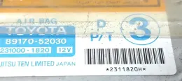 2310001820 блок управління AirBag (SRS) Toyota Yaris 2001