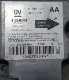 13261677 блок управления AirBag (SRS) Opel Astra G 2002