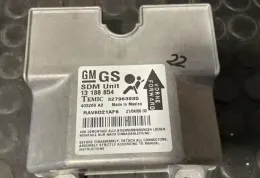 13188854GS блок управления AirBag (SRS) Opel Astra H