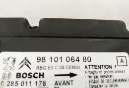 98101064800285011178 AirBag (SRS) control unit Citroen C4 Cactus