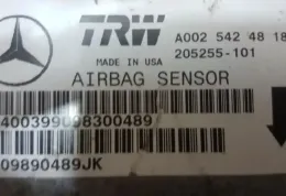 400399193300489 блок управления AirBag (SRS) Mercedes-Benz ML W163 2001