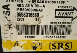 48800 блок управления AirBag (SRS) Citroen C3 2002